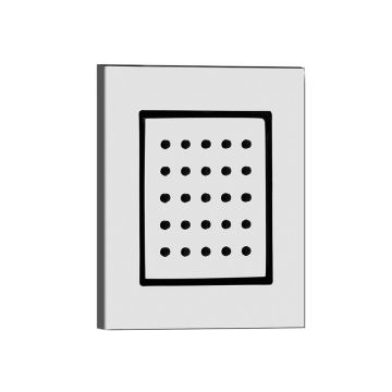 Gessi Rettangolo Shower 32984+32987 Soffione Laterale + Parte Da Incasso
