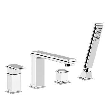 Gessi Eleganza Bath 46037 Gruppo Bordo Vasca