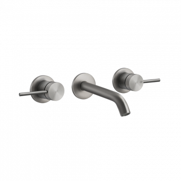 Gessi 316 Meccanica 54292+45089 Miscelatore Lavabo 3 Fori + Parte Da Incasso