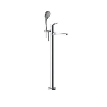 Gessi Rilievo 59131+46189 Miscelatore Vasca Freestanding + Parte Da Incasso