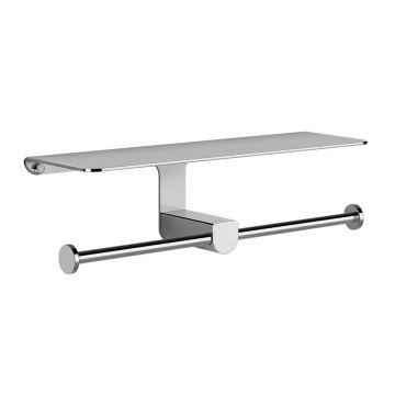 Gessi Rilievo Accessories 59450 Porta Carta Igenica Doppio