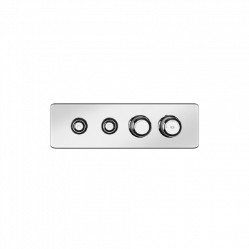 Gessi Hi-Fi 65222+63011 Miscelatore Termostatico 2 Funzioni Simultanee