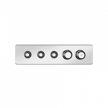 Gessi Hi-Fi 65224+63013 Miscelatore Termostatico 3 Funzioni Simultanee