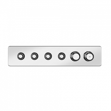 Gessi Hi-Fi 65226+63015 Miscelatore Termostatico 4 Funzioni Simultanee