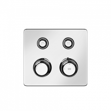 Gessi Hi-Fi 65232+63001 Miscelatore Termostatico 2 Funzioni Simultanee