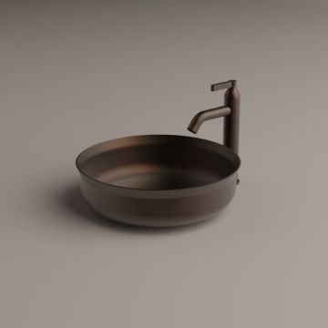 Agape Undici Inox ACER0380 Lavabo Da Appoggio