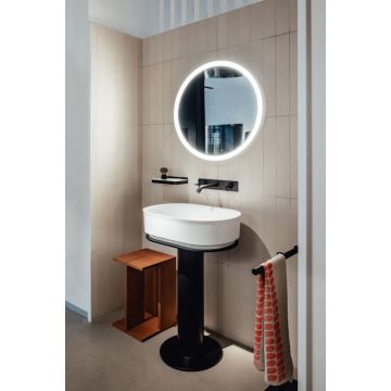 Agape Immersion ACER0708P+ACER0709 Lavabo Da Appoggio + Struttura Lavabo