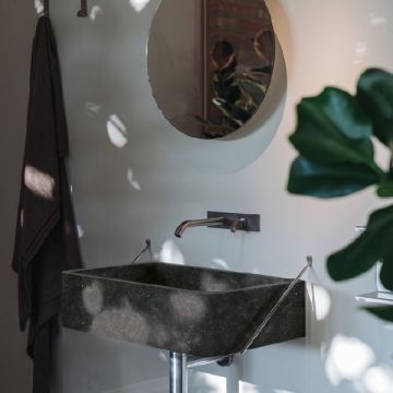 Agape Carrara ACER0730ESPG Lavabo A Parete Outdoor