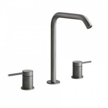 Gessi 316 Meccanica 54211 Miscelatore Lavabo 3 Fori