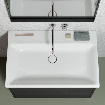GSI Ceramica Nubes 9631111 Lavabo A Parete / Ad Incasso