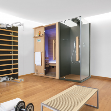 Hafro Cuna SCD50014-1S014 Sauna + Spazio Doccia