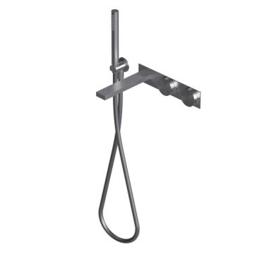 Ritmonio-DOT316-PR50EB102INOX-Miscelatore-Monocomando-Vasca