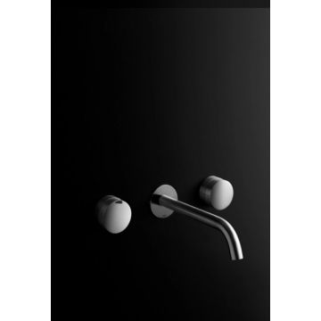 Boffi-Eclipse-RGRX02E-Coppia-rubinetti-lavabo+RGRX02I-Parte-Incasso