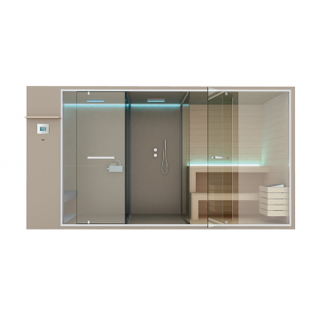 Hafro Ethos SET70107 Hammam + Doccia + Spazio Doccia + Sauna