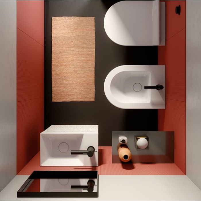 GSI Ceramica Kube X 9484011 Lavabo Da Appoggio / A Parete