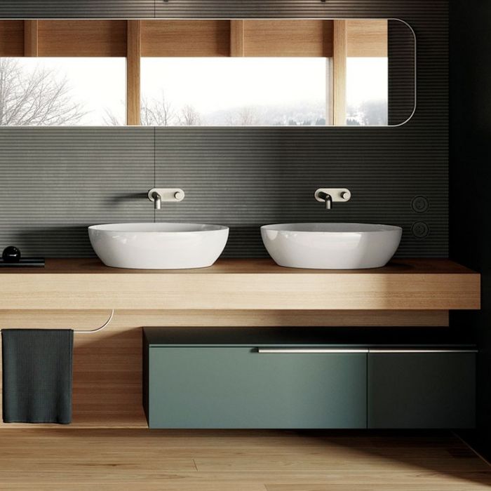 GSI Ceramica Pura 884211 Lavabo Da Appoggio