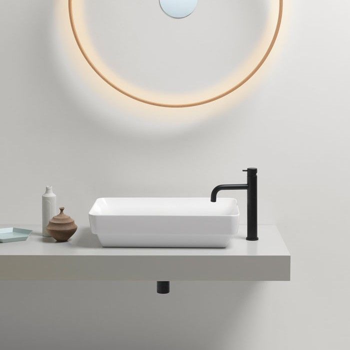 GSI Ceramica Pura 883711 Lavabo Da Appoggio / Incasso