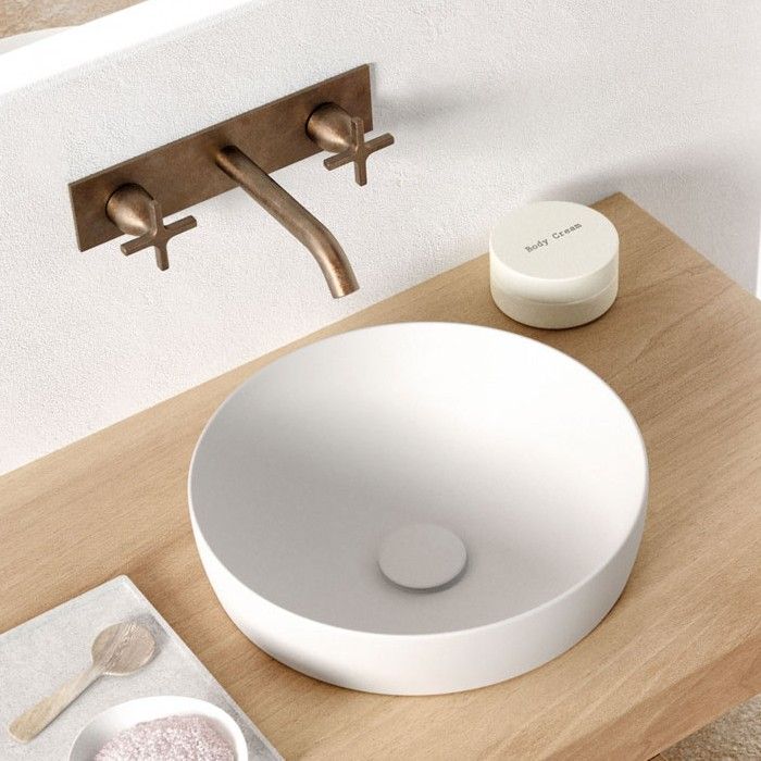 GSI Ceramica Pura 884611 Lavabo Da Appoggio / Incasso