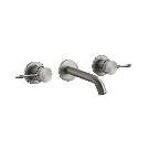 Gessi 316 Intreccio 54192+45089 Miscelatore Lavabo 3 Fori + Parte Da Incasso