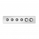 Gessi Hi-Fi 65226+63015 Miscelatore Termostatico 4 Funzioni Simultanee