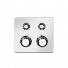 Gessi Hi-Fi 65232+63001 Miscelatore Termostatico 2 Funzioni Simultanee