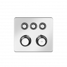 Gessi Hi-Fi 65234+63001 Miscelatore Termostatico 3 Funzioni Simultanee
