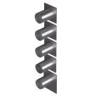 Ritmonio-DOT316-PR50HH201INOX-Miscelatore-Termostatico-Doccia
